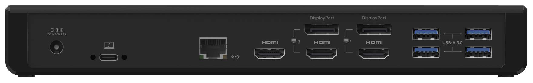 Belkin USB-C® Dockingstation INC007vfBK Passend für Marke Dockingstations: Universal USB-C® Power Delivery