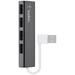 Belkin F4U042bt 4 Port USB 2.0-Hub Schwarz Belkin F4U042bt 4 Port USB 2.0-Hub Schwarz
