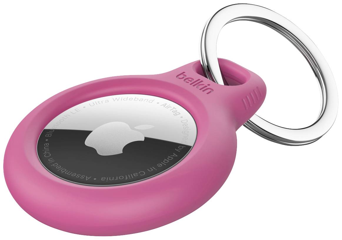 Belkin F8W973btPNK AirTag Schlüsselanhänger Pink