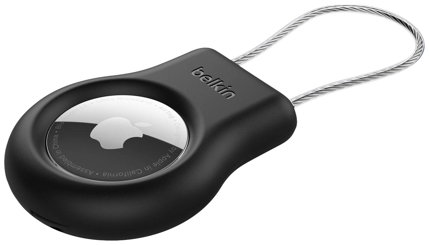 Belkin MSC009btBK AirTag Schlüsselanhänger Schwarz