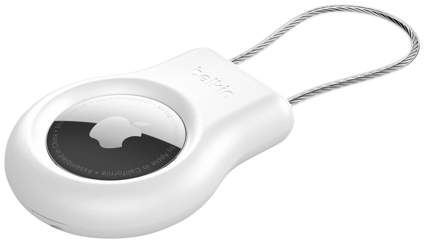 Belkin MSC009btWH AirTag Schlüsselanhänger Weiß