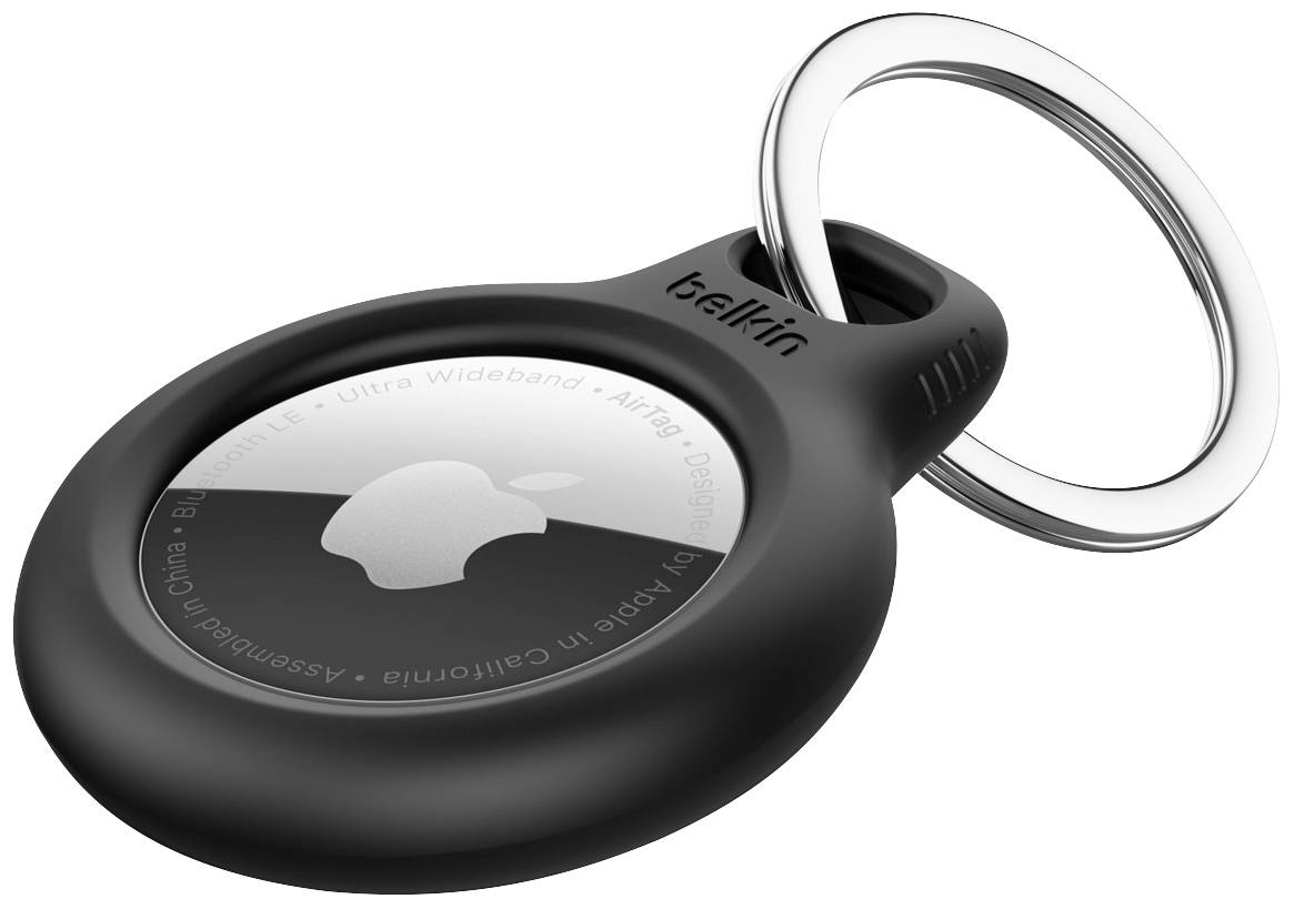 Belkin F8W973btBLK AirTag Schlüsselanhänger Schwarz
