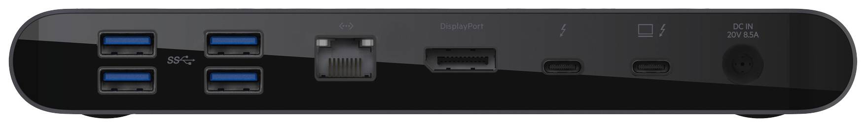 Belkin USB-C® Dockingstation F4U097vf Passend für Marke Dockingstations: Universal integrierter Kartenleser, USB-C® Power Delivery