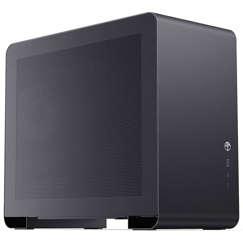 Jonsbo U4 Mini Mesh Micro-ATX-Gehäuse - schwarz Micro-Tower Gehäuse, Gaming-Gehäuse, PC-Geh