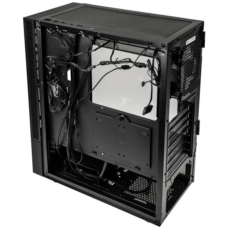 Kolink Observatory MX Glass ARGB Midi Tower Case - Black Midi-Tower PC-Gehäuse, Gaming-Gehäuse Schwarz