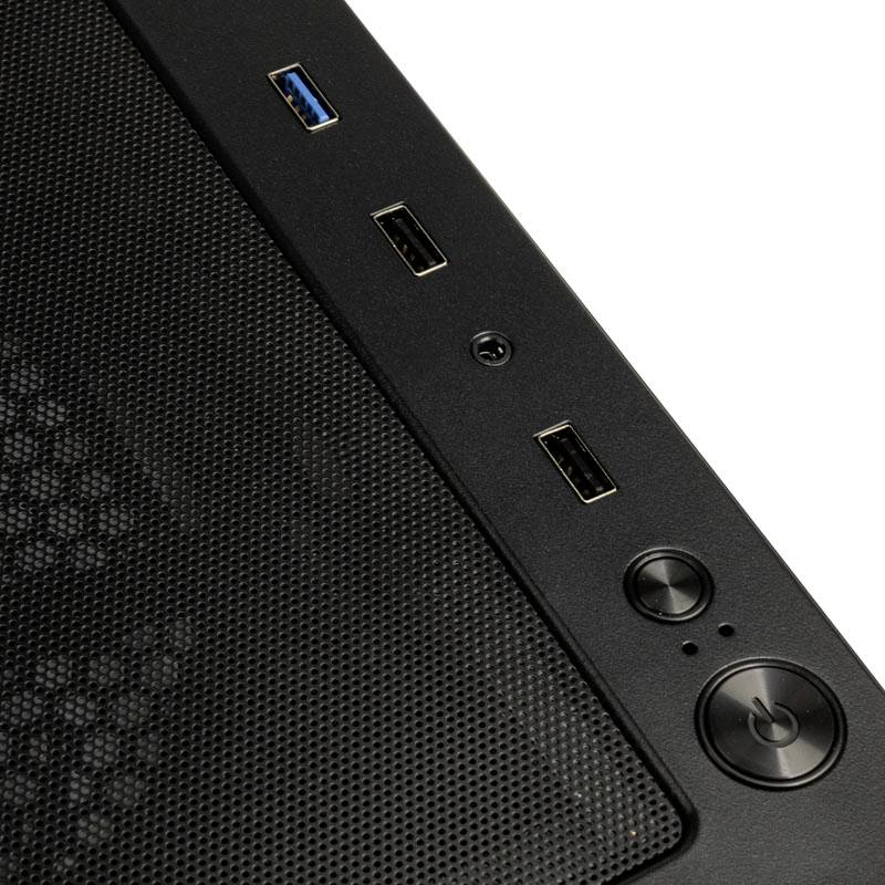 Kolink Observatory MX Mesh ARGB Midi Tower Case - Black Midi-Tower PC-Gehäuse, Gehäuse, Gaming-Gehäuse Schwarz