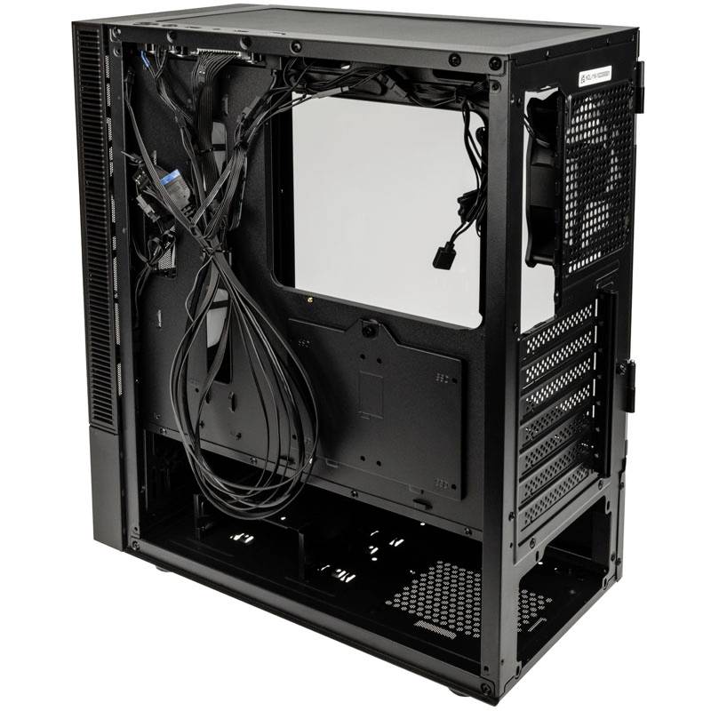 Kolink Observatory MX Mesh ARGB Midi Tower Case - Black Midi-Tower PC-Gehäuse, Gehäuse, Gaming-Gehäuse Schwarz