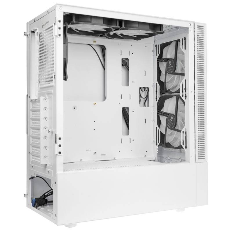 Kolink Observatory MX Mesh ARGB Midi Tower Case - White Midi-Tower Gehäuse, Gaming-Gehäuse