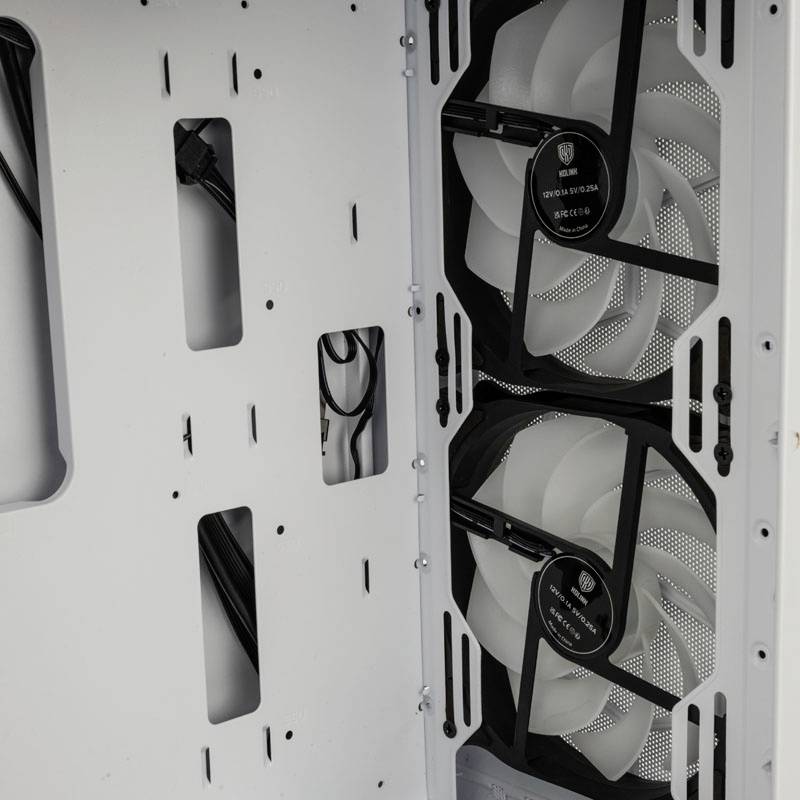 Kolink Observatory MX Mesh ARGB Midi Tower Case - White Midi-Tower Gehäuse, Gaming-Gehäuse, PC-Gehäuse Weiß