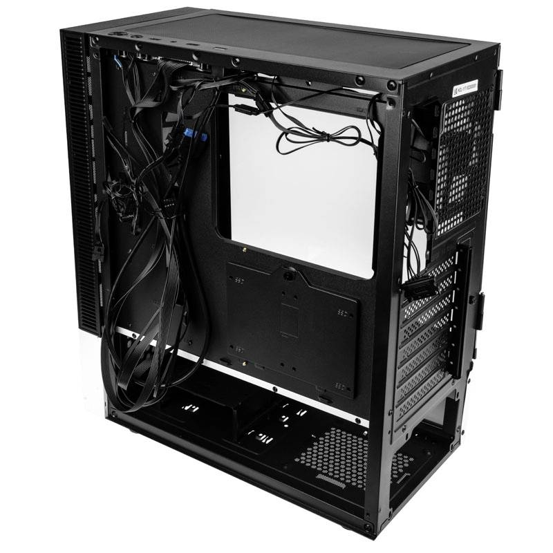 Kolink Observatory MX Mesh ARGB Midi Tower Case - Black/White Midi-Tower Gehäuse, Gaming-Gehäuse, PC-Gehäuse Schwarz-Weiß