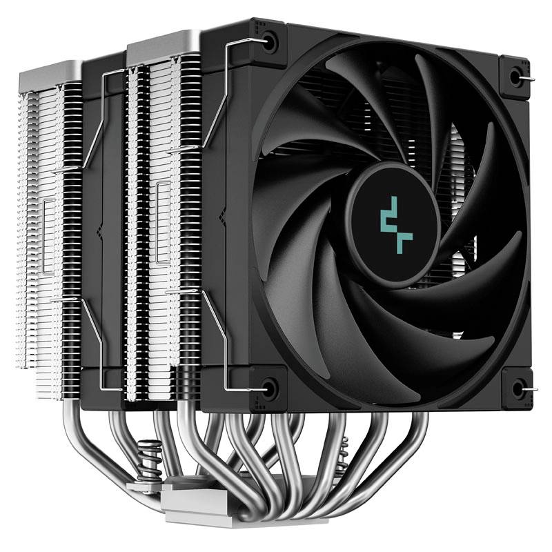 DeepCool R-AK620-BKNNMT-G CPU-Kühler mit Lüfter Intel® LGA 2066, Intel® LGA 2011-V3, Intel® LGA 2011, Intel® LGA 1700, Intel® LGA 1200, Intel