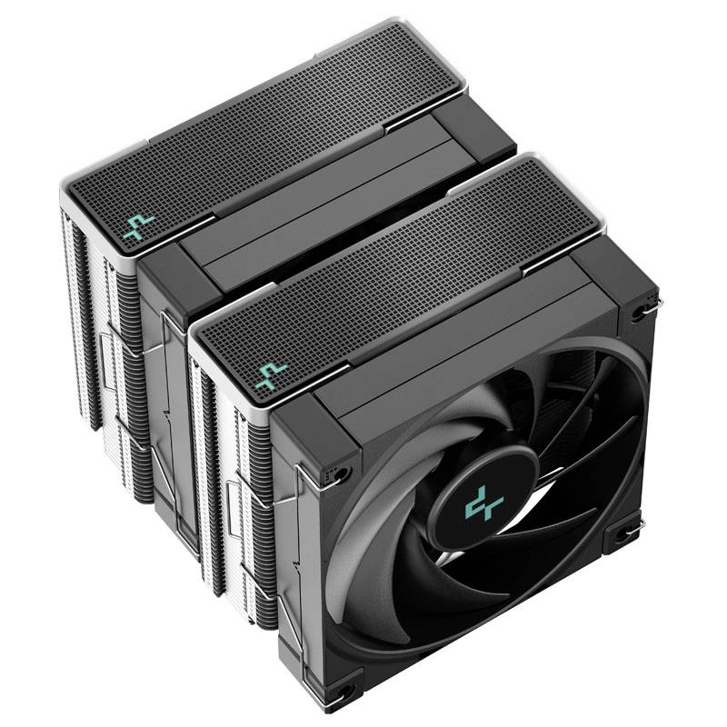 DeepCool R-AK620-BKNNMT-G CPU-Kühler mit Lüfter Intel® LGA 2066, Intel® LGA 2011-V3, Intel® LGA 2011, Intel® LGA 1700, Intel® LGA 1200, Intel