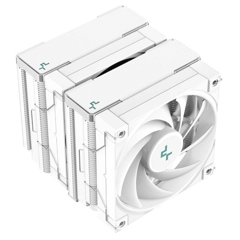 DeepCool R-AK620-WHNNMT-G-1 CPU-Kühler mit Lüfter Intel® LGA 2066, Intel® LGA 2011-V3, Intel® LGA 2011, Intel® LGA 1700, Intel® LGA 1200, Inte