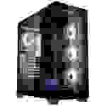 Kolink Unity Peak ARGB Midi-Tower Showcase, Tempered Glass - schwarz Midi-Tower Gehäuse, Gaming-Gehäuse, PC-Gehäuse Schwarz
