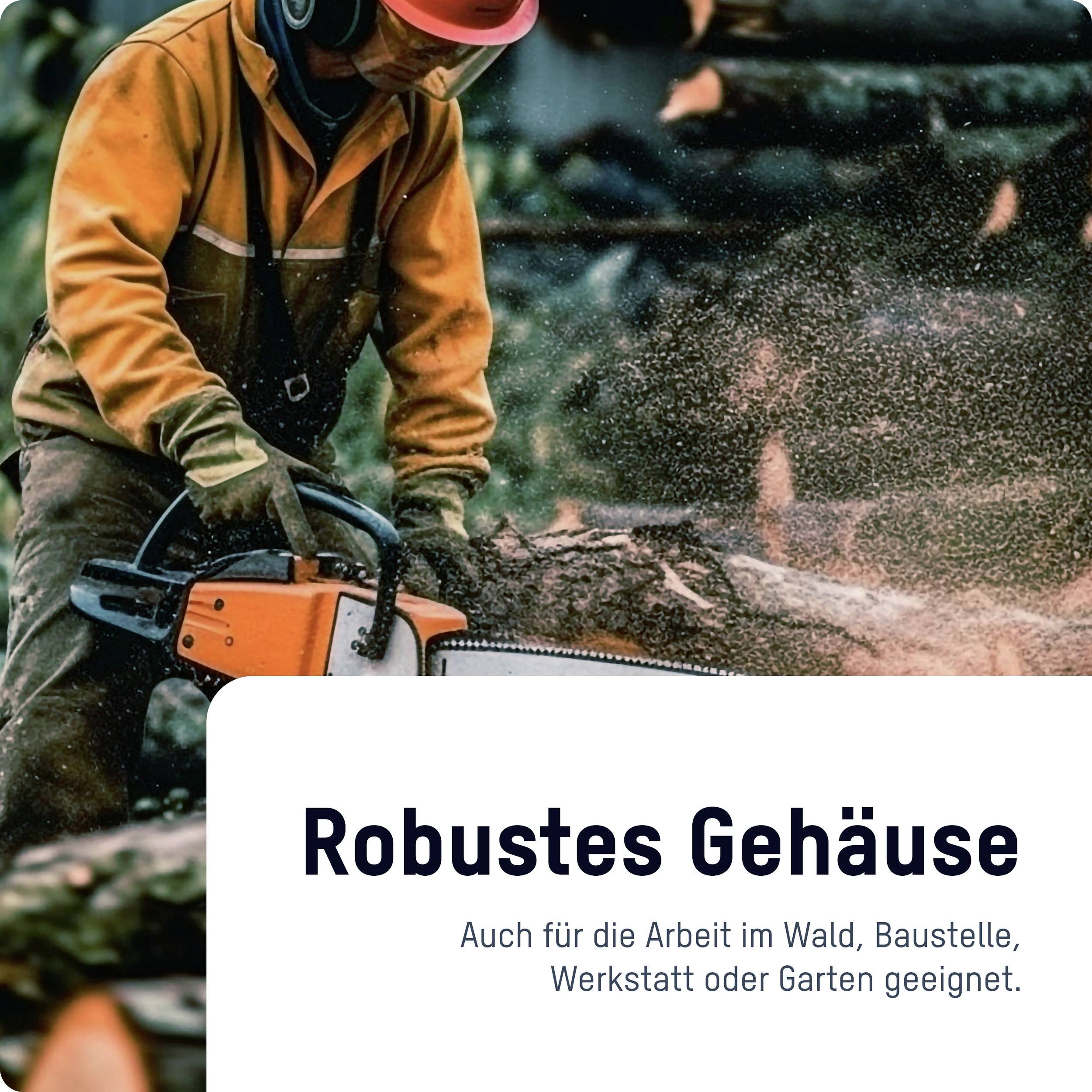 Ansmann Materialfeuchtemessgerät Messbereich Baufeuchtigkeit (Bereich) 0 bis 12.2% vol Messbereich Holzfeuchtigkeit (Bereich)