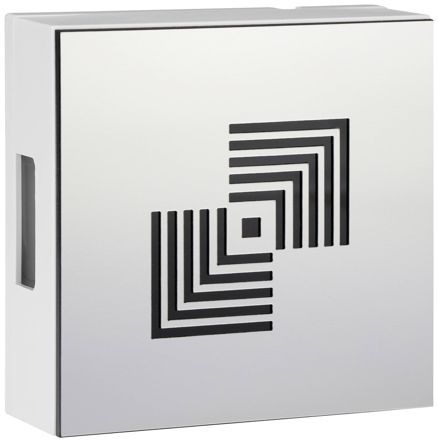 Grothe 46004 Gong 80 dBA Weiß, Edelstahl