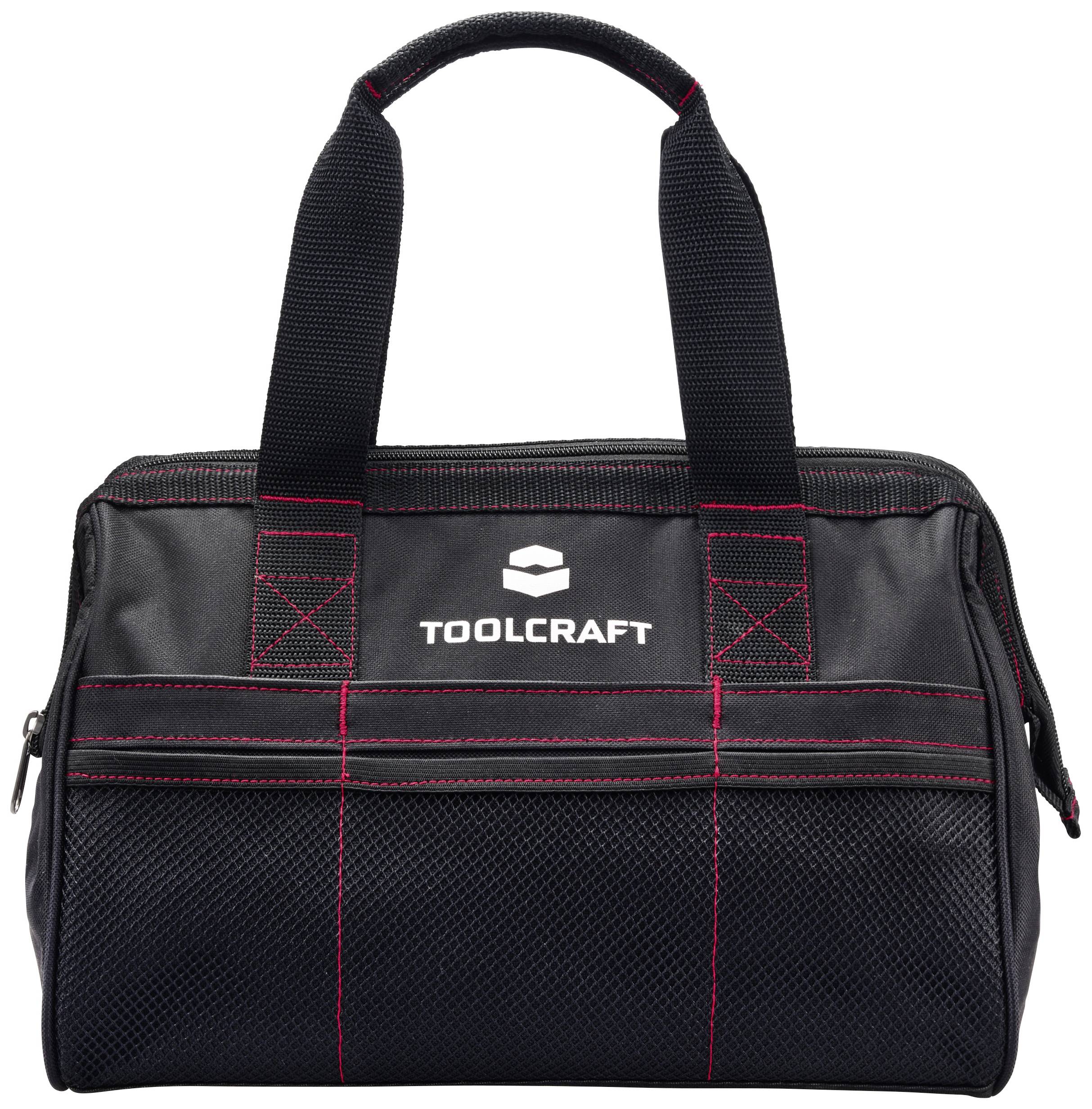 TOOLCRAFT TO-9073200 Universal Werkzeugtasche mit großer Öffnung (L x B x H) 320 x 210 x 230mm