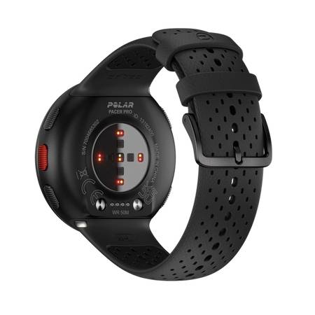 Polar Pacer Pro GPS-Laufuhr 45mm S/L Carbon, Grau