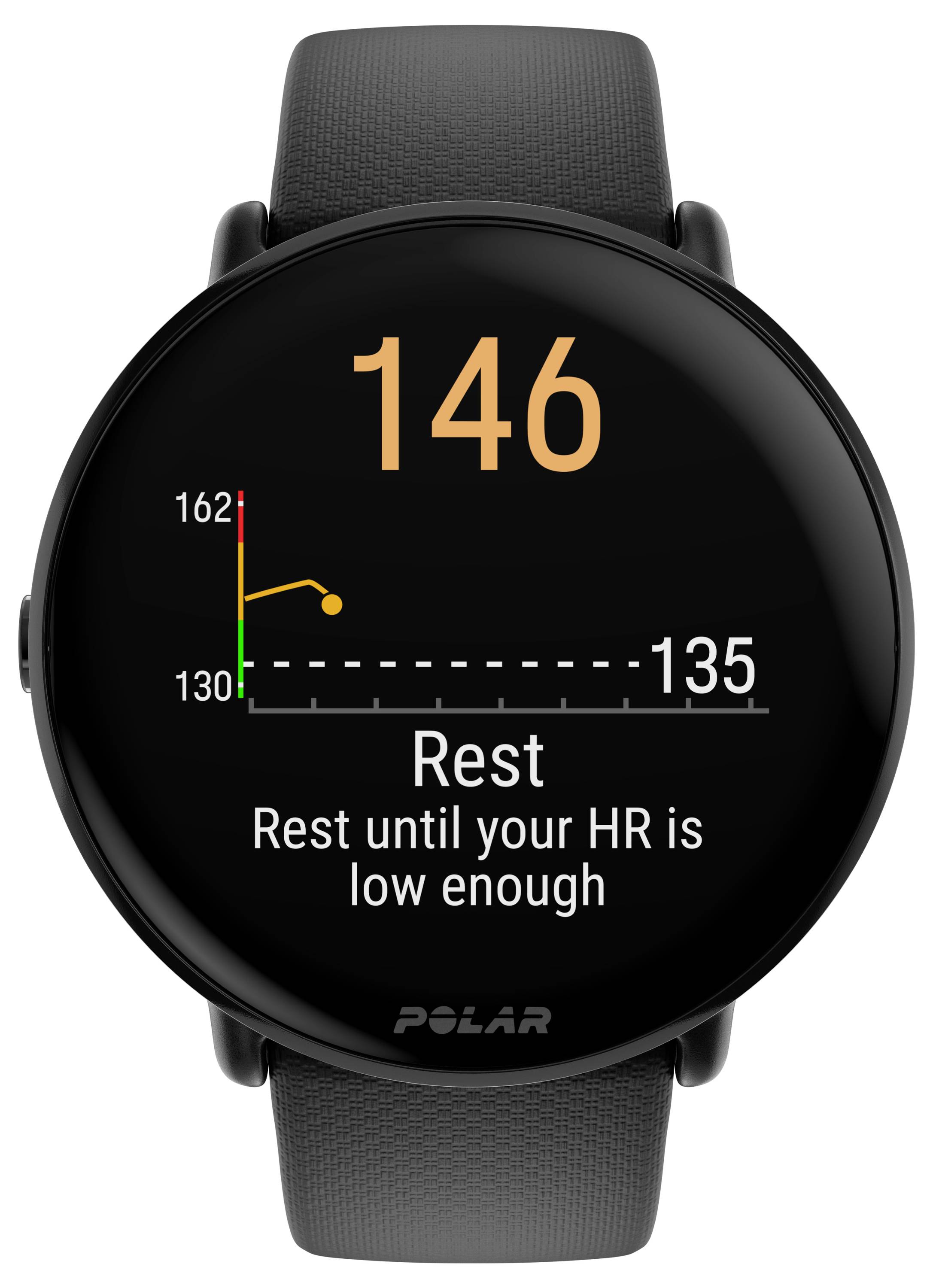 Polar Ignite 3 Sportuhr 43mm S/L Schwarz