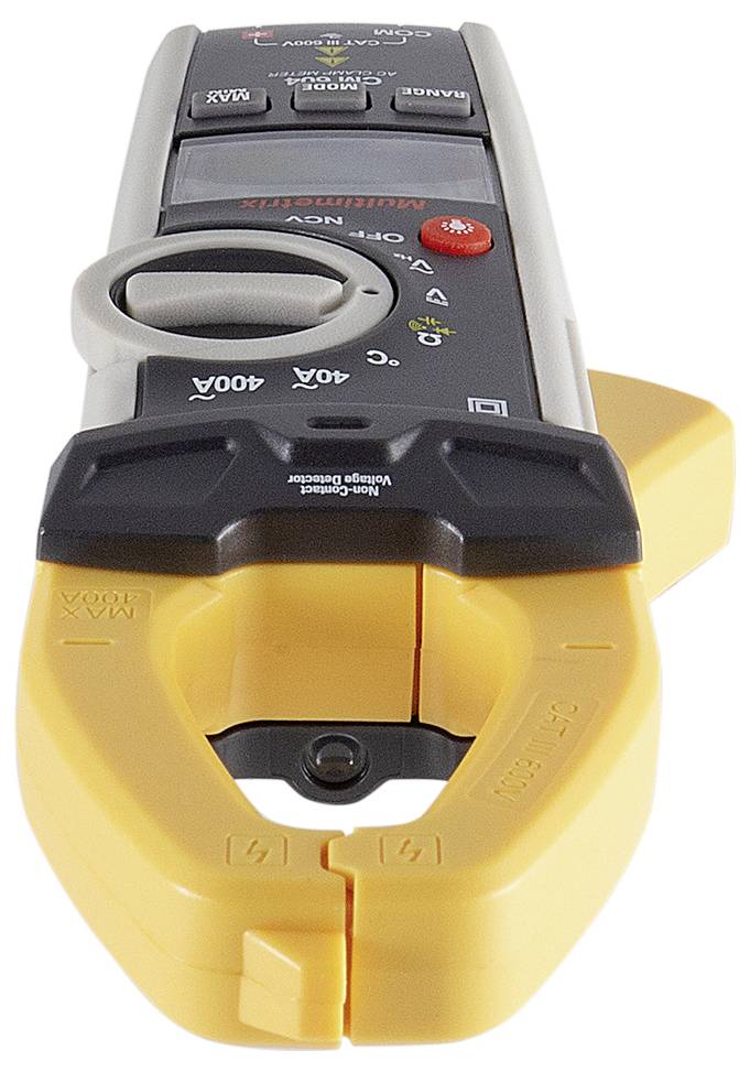 Multimetrix CM 604 Stromzange digital inkl. Tasche CAT III 600 V Anzeige (Counts): 4000