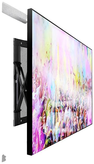 Neomounts WL95-800BL1 TV-Wandhalterung Ausziehbar 106,7cm (42") - 177,8cm (70") Ausziehbar