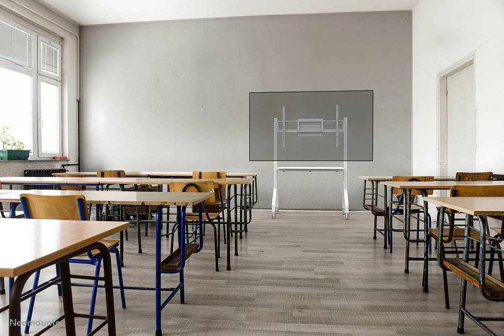 Neomounts FL50-525WH1 TV-Rollwagen 139,7cm (55") - 215,9cm (85") Höhenverstellbar