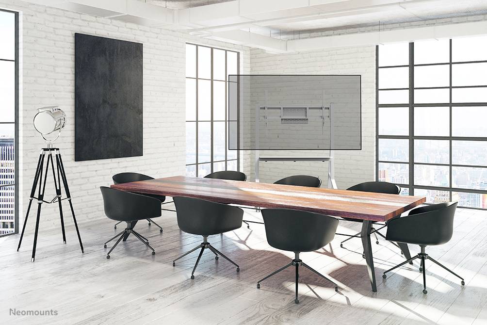 Neomounts FL50-525WH1 TV-Rollwagen 139,7cm (55") - 215,9cm (85") Höhenverstellbar