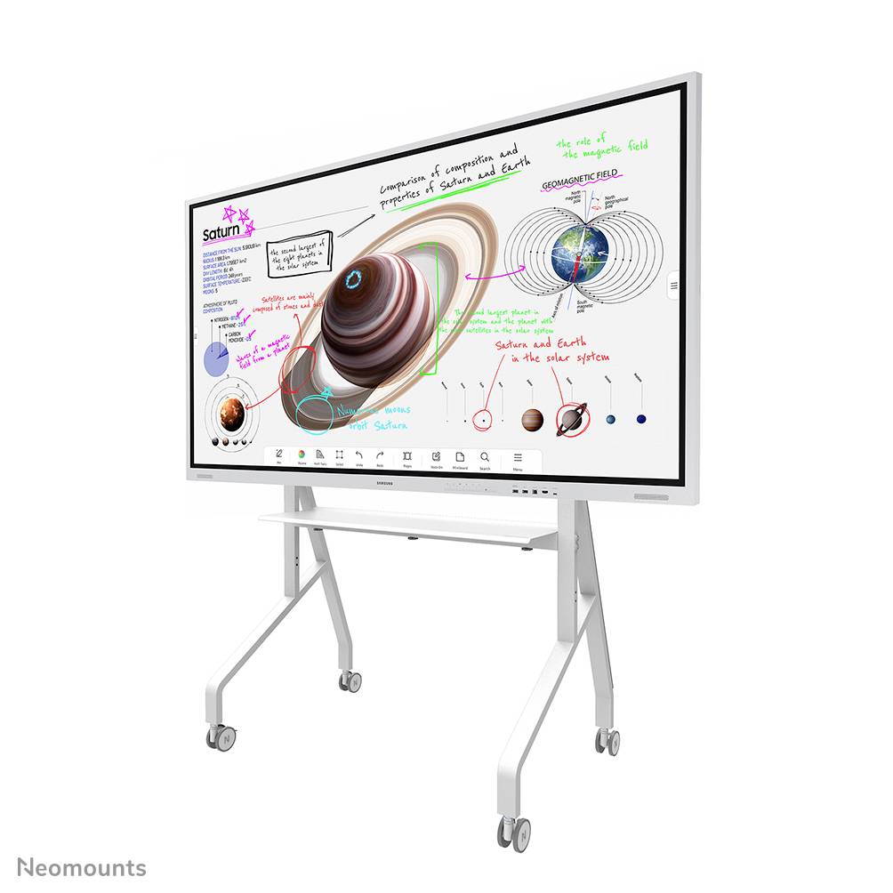 Neomounts FL50-525WH1 TV-Rollwagen 139,7cm (55") - 215,9cm (85") Höhenverstellbar