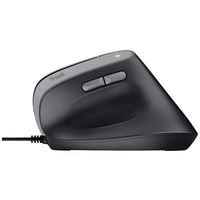 Trust Bayo II Ergonomische Maus USB Schwarz 6 Tasten 800 dpi, 1200 dpi, 1600 dpi, 2400 dpi Ergonomisch, Geräuscharme Tasten Trust Bayo II Ergonomische Maus USB Schwarz 6 Tasten 800 dpi, 1200 dpi, 1600 dpi, 2400 dpi Ergonomisch, Geräuscharme Tasten