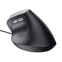 Trust Bayo II Ergonomische Maus USB Schwarz 6 Tasten 800 dpi, 1200 dpi, 1600 dpi, 2400 dpi Ergonomisch, Geräuscharme Tasten Trust Bayo II Ergonomische Maus USB Schwarz 6 Tasten 800 dpi, 1200 dpi, 1600 dpi, 2400 dpi Ergonomisch, Geräuscharme Tasten