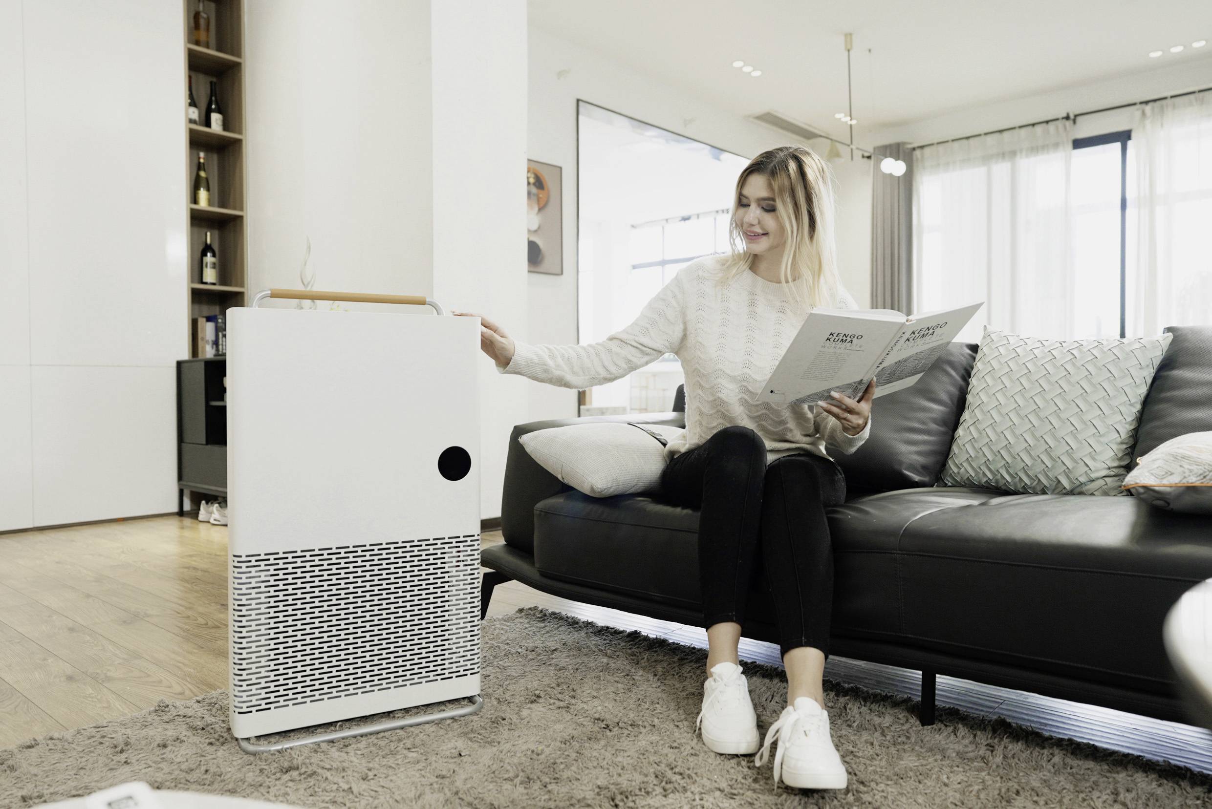 SHX NDU-22WT Heizgerät SHXPKV2200W 1er Set 22m² Weiß