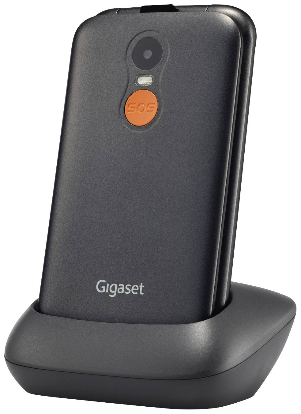 Gigaset GL590 Senioren-Klapp-Handy Schwarz