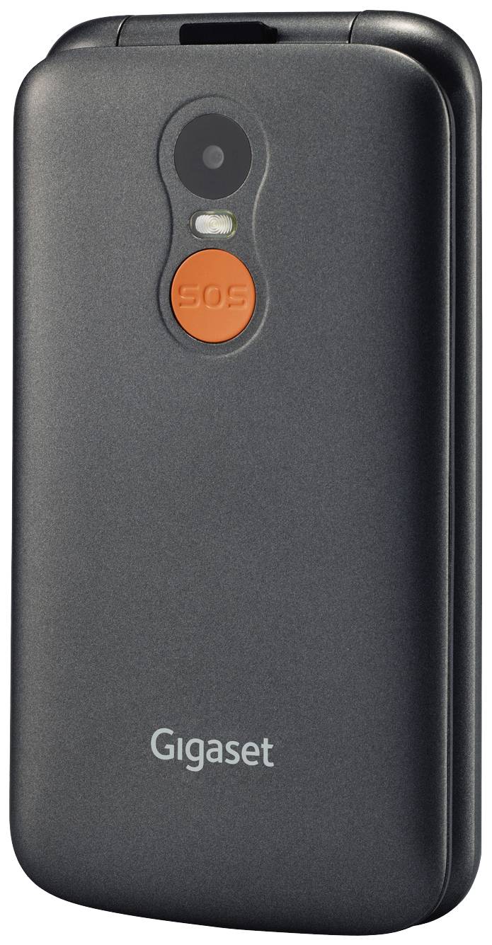 Gigaset GL590 Senioren-Klapp-Handy Schwarz