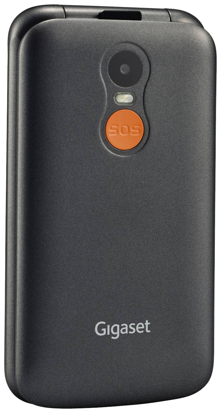 Gigaset GL590 Senioren-Klapp-Handy Schwarz