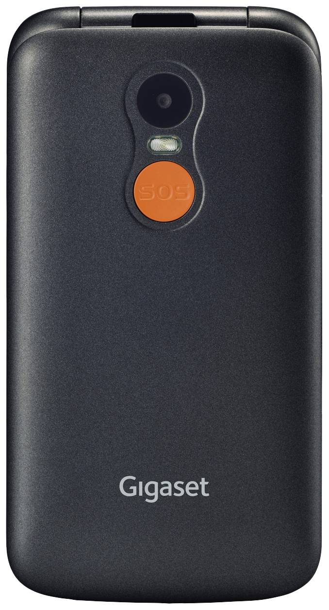 Gigaset GL590 Senioren-Klapp-Handy Schwarz