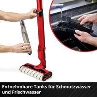 Einhell CLEANEXXO Power X-Change 1x 2,5Ah Hartbodenreiniger inkl. Akku, inkl. Ladegerät Einhell CLEANEXXO Power X-Change 1x 2,5Ah Hartbodenreiniger inkl. Akku, inkl. Ladegerät