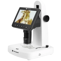 TOOLCRAFT TO-9076404 12.7cm (5-Zoll) LCD-Digitalmikroskop mit Polarisator 300 x Auflicht, Durchlicht TOOLCRAFT TO-9076404 12.7cm (5-Zoll) LCD-Digitalmikroskop mit Polarisator 300 x Auflicht, Durchlicht