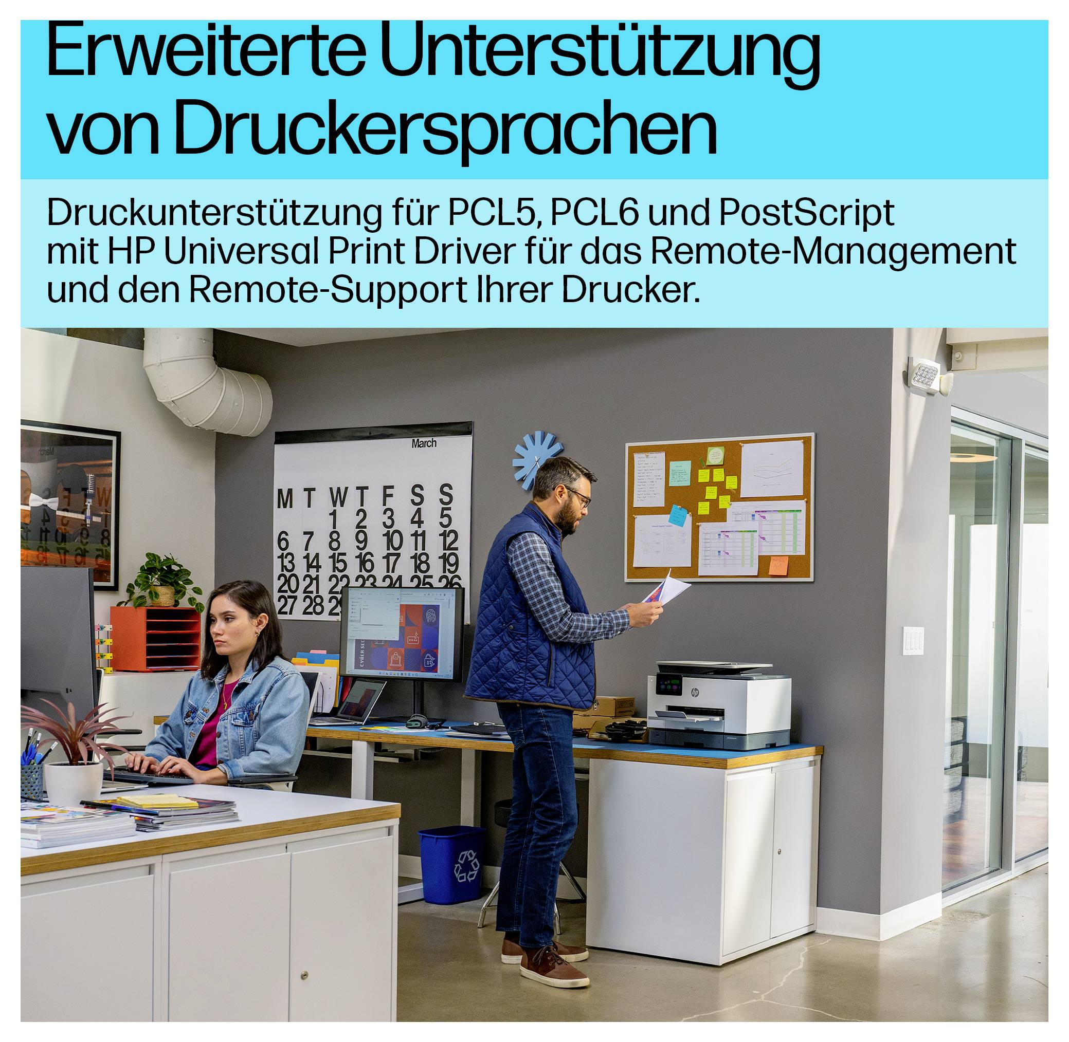 HP OfficeJet Pro 9130 b Multifunktionsdrucker Tintenstrahl Farbe A4 Drucker, Scanner, Kopierer, Fax ADF, Duplex-ADF, Duplex, LAN