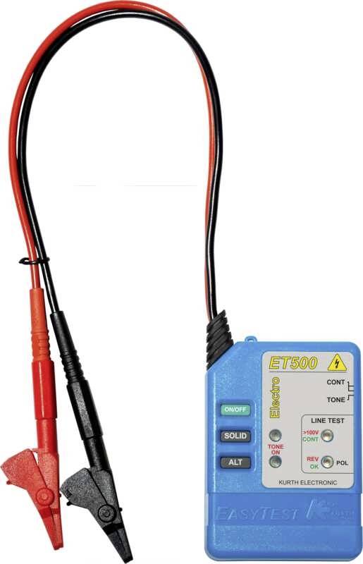 Kurth Electronic Easytest 500 Leitungssucher Durchgang, Identifikation, Leitungsverfolgung, Unterbr