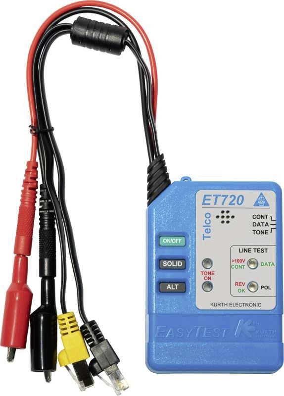 Kurth Electronic Easytest 720 Leitungssucher Durchgang, Identifikation, Leitungsverfolgung, Unterbr