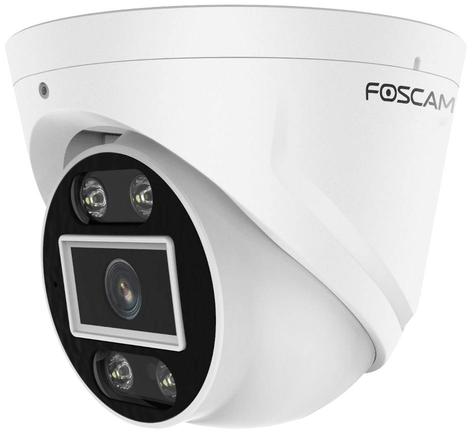 Foscam FN9108E-T4-2T LAN IP-Überwachungskamera-Set 8-Kanal mit 4 Kameras 3072 x 1728 Pixel