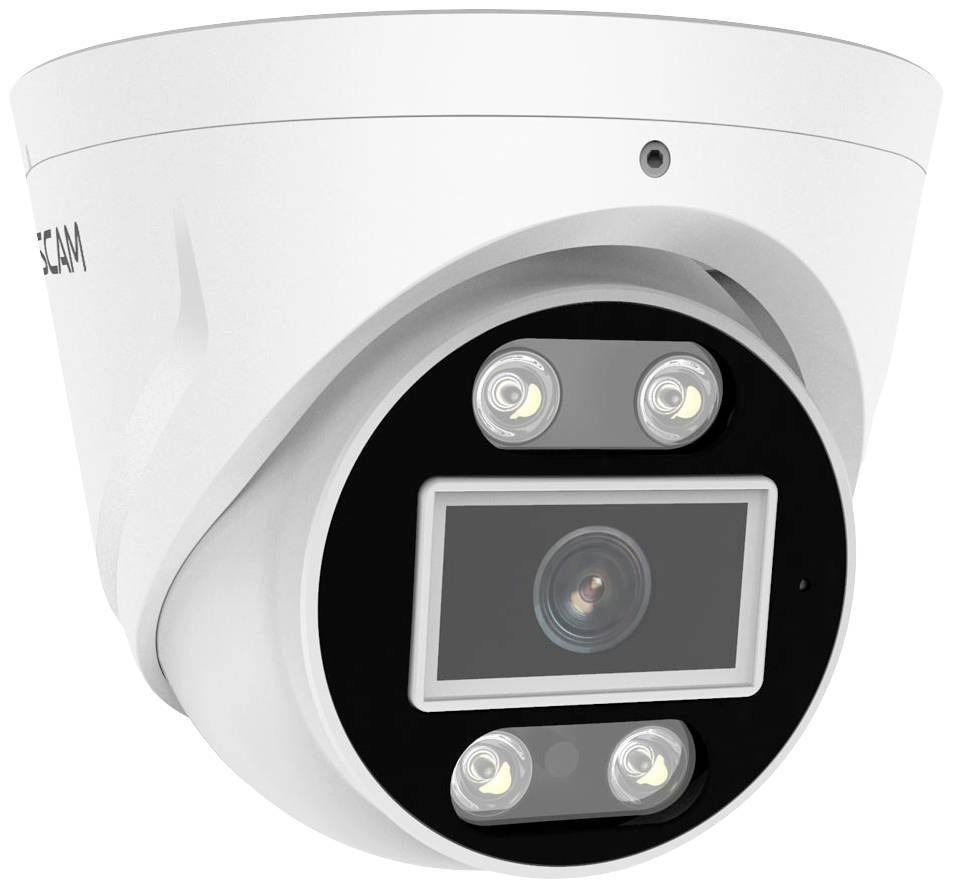 Foscam FNA108E-T4-2T FNA108E-T4-2T LAN IP-Überwachungskamera-Set 8-Kanal mit 4 Kameras 3840 x 2160 Pixel