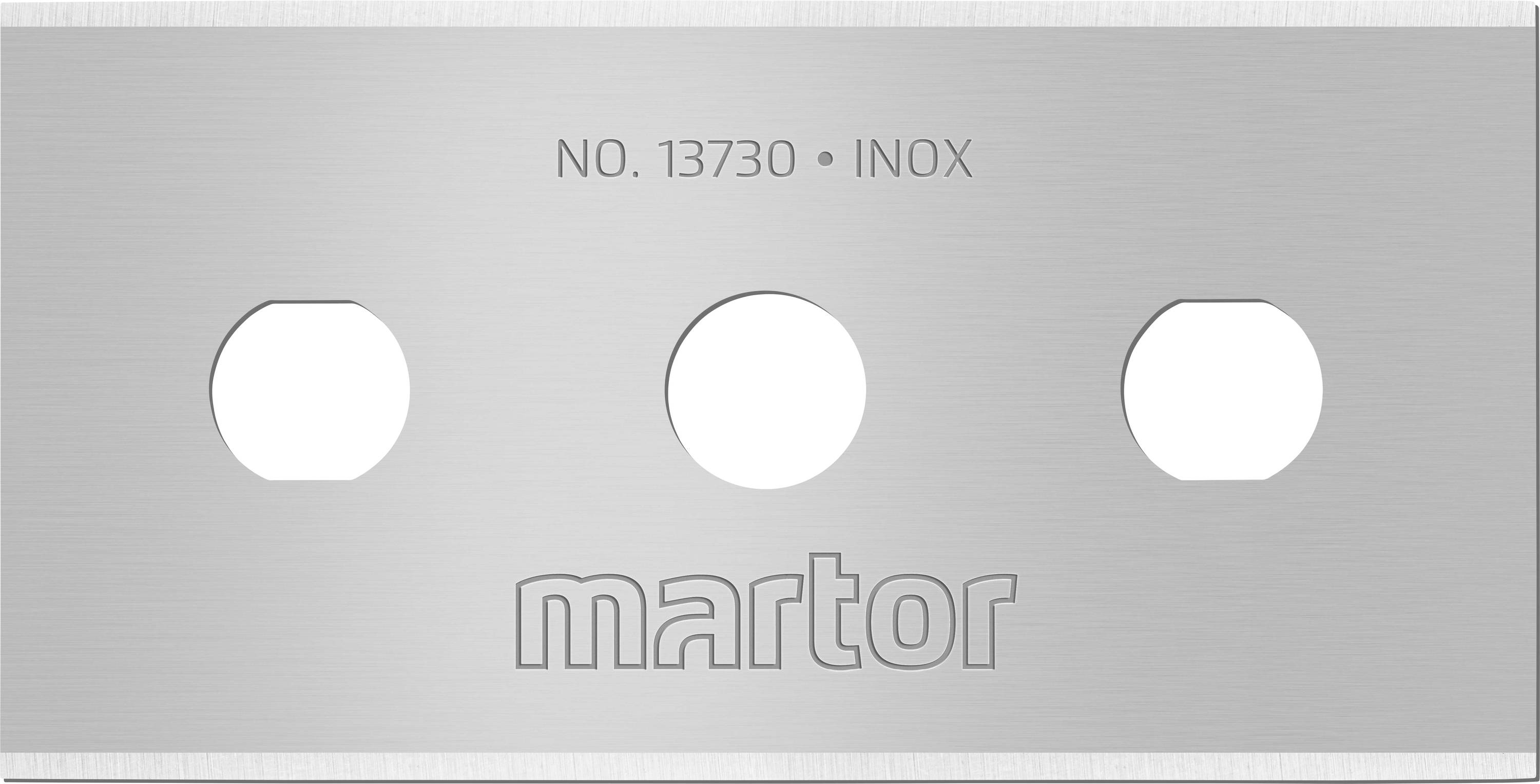 MARTOR 13730.60 Ersatzklinge INDUSTRIEKLINGE Standardschliff 10St.