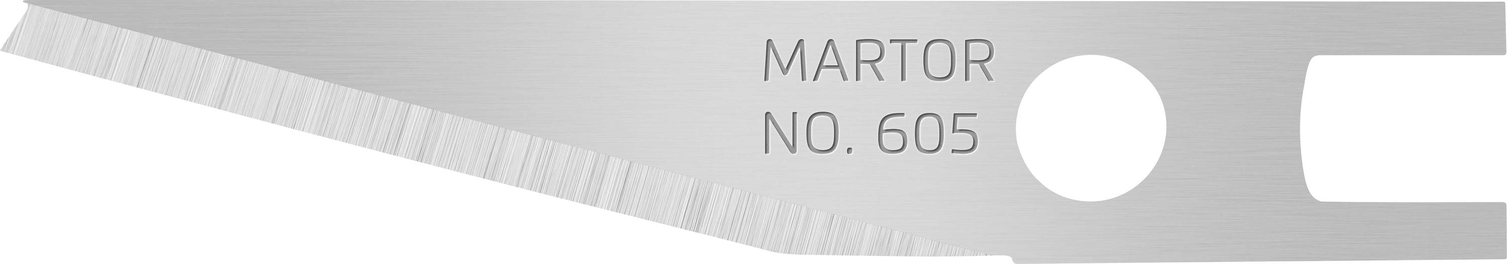MARTOR 605.65 Ersatzklinge GRAFIKKLINGE Spezialschliff 100St.