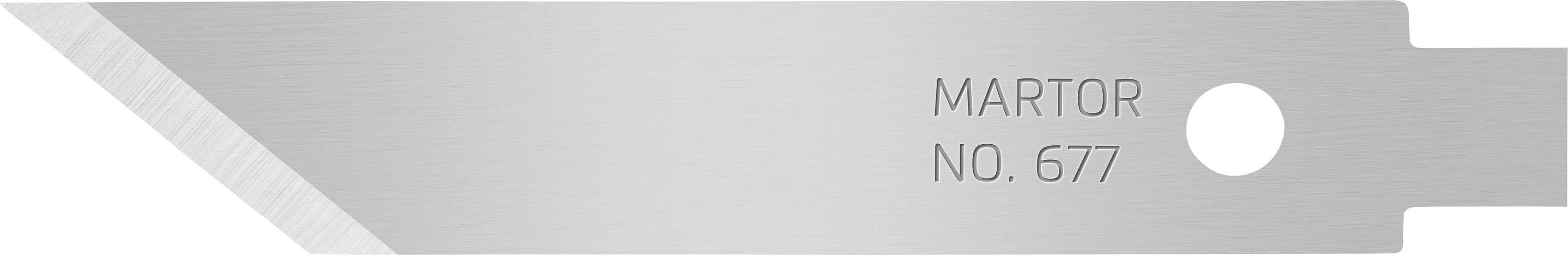 MARTOR 677.50 Ersatzklinge GRAFIKKLINGE Spezialschliff 10St.