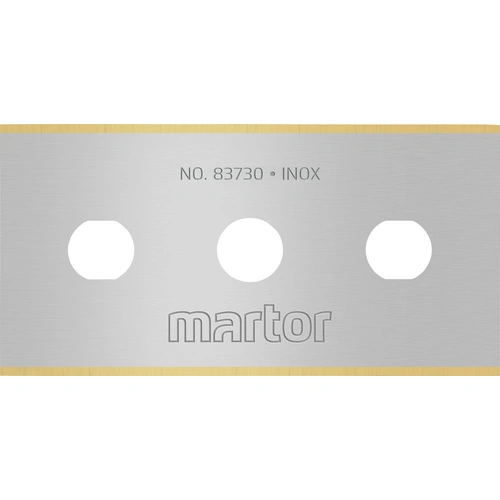MARTOR 83730.35 Ersatzklinge INDUSTRIEKLINGE Standardschliff 500St. MARTOR 83730.35 Ersatzklinge INDUSTRIEKLINGE Standardschliff 500St.