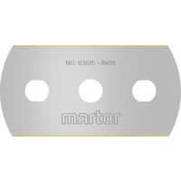 MARTOR 83615.35 Ersatzklinge INDUSTRIEKLINGE Standardschliff 500St. MARTOR 83615.35 Ersatzklinge INDUSTRIEKLINGE Standardschliff 500St.