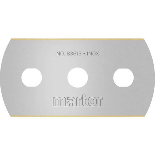MARTOR 83615.35 Ersatzklinge INDUSTRIEKLINGE Standardschliff 500St. MARTOR 83615.35 Ersatzklinge INDUSTRIEKLINGE Standardschliff 500St.