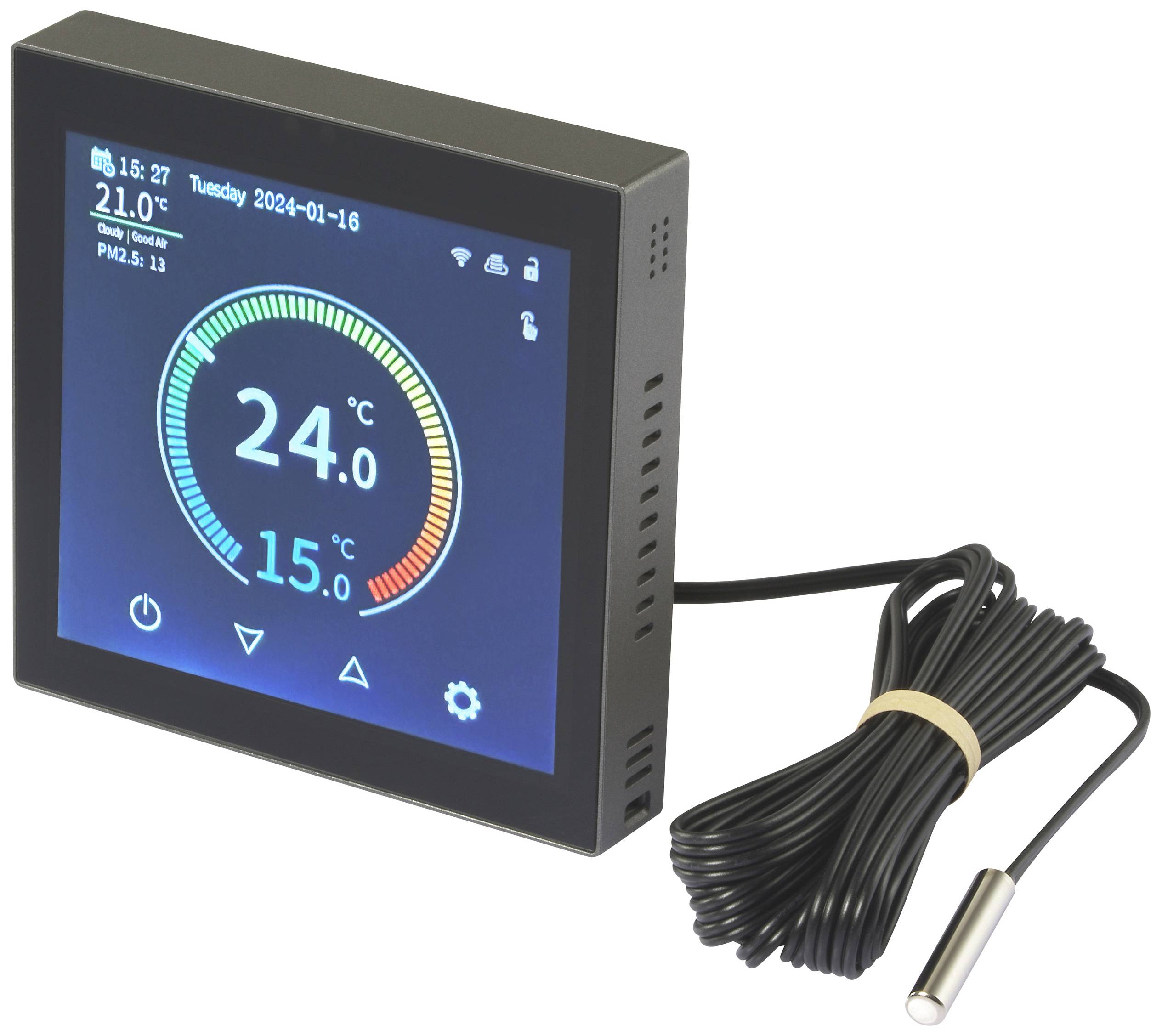 Sygonix SY-6052180 Funk-Raumthermostat Unterputz Wochenprogramm 1St.