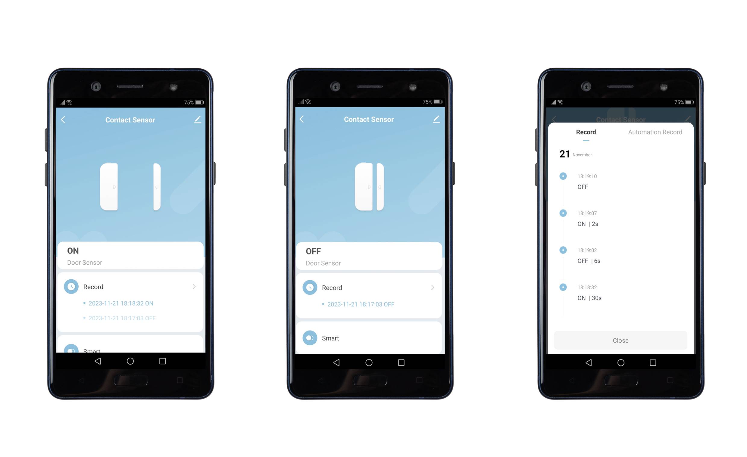 Sygonix SY-6052184 Türkontakt, Fensterkontakt Weiß